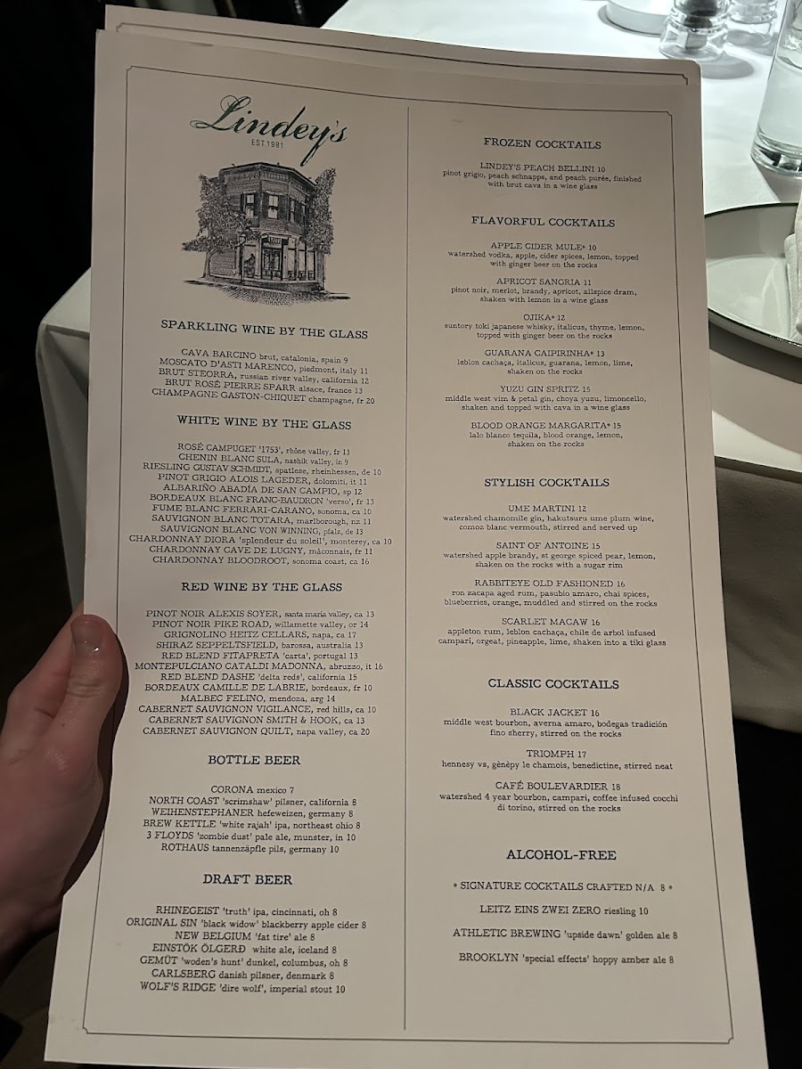 Lindey's Menu - Image 5
